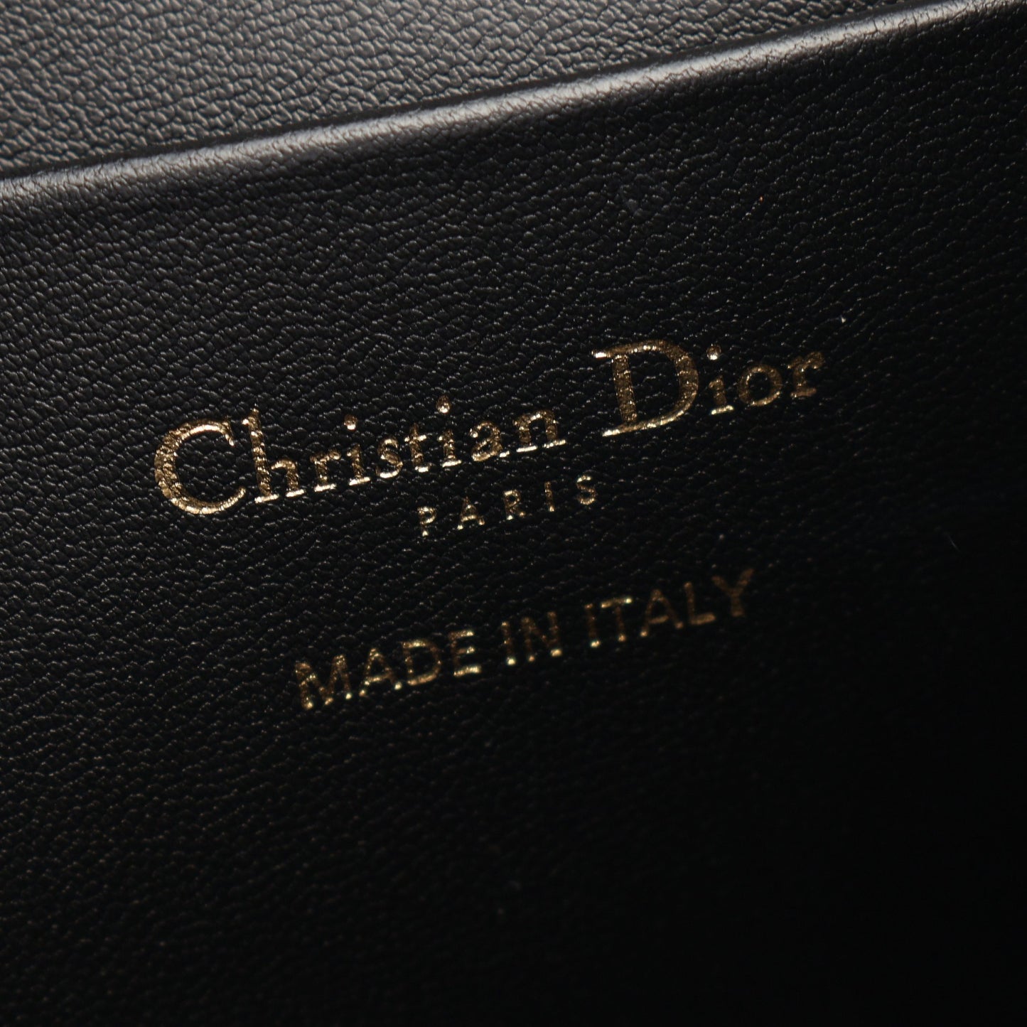 CARO カロ スモール マクロカナージュ バックパック リュックサック レザー ブラック クリスチャンディオール バッグ Christian Dior