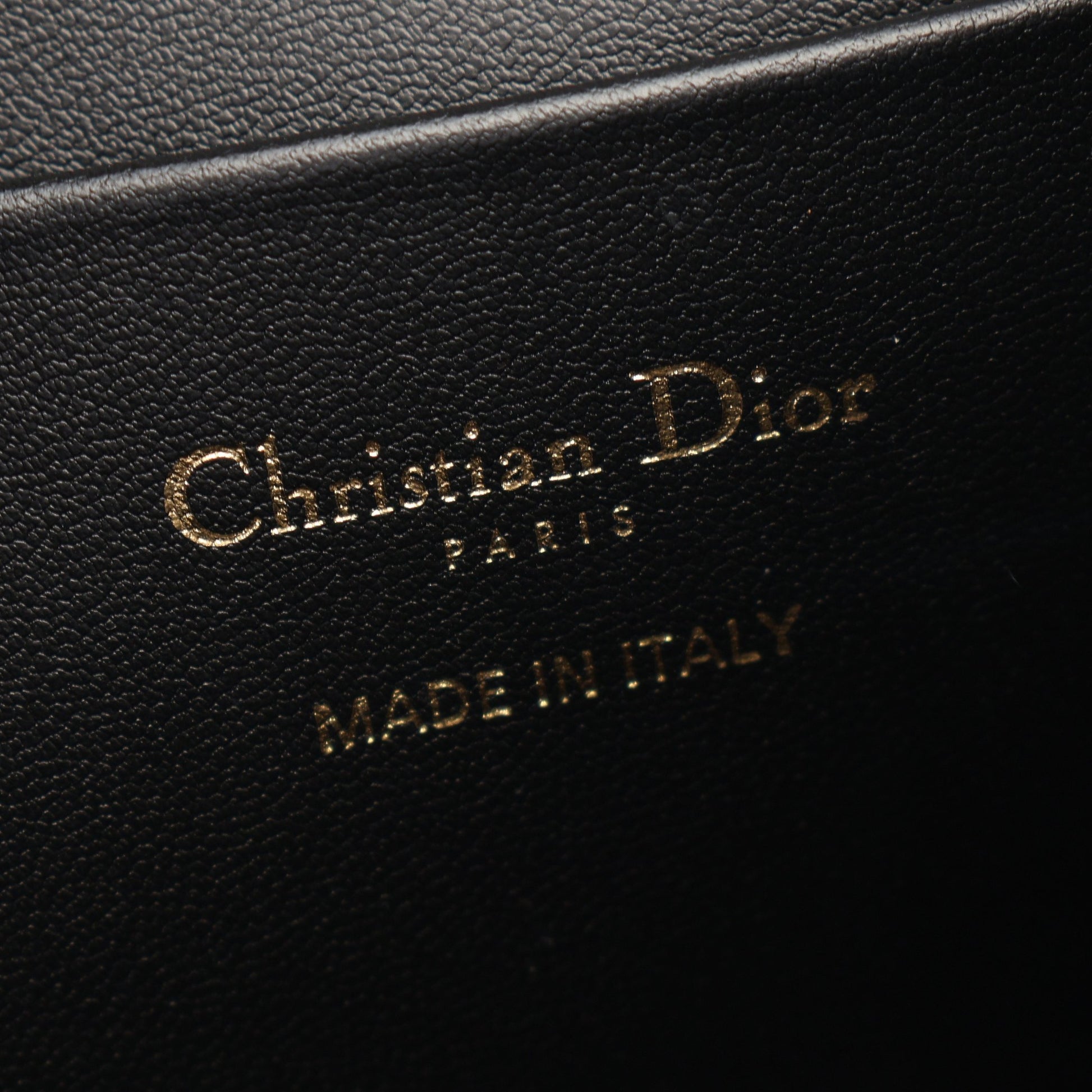 CARO カロ スモール マクロカナージュ バックパック リュックサック レザー ブラック クリスチャンディオール バッグ Christian Dior