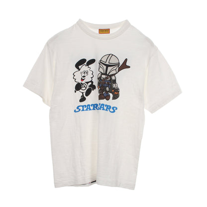 HUMAN MADE × VERDY × STAR WARS 半袖Tシャツ コットン ホワイト ヒューマンメイド