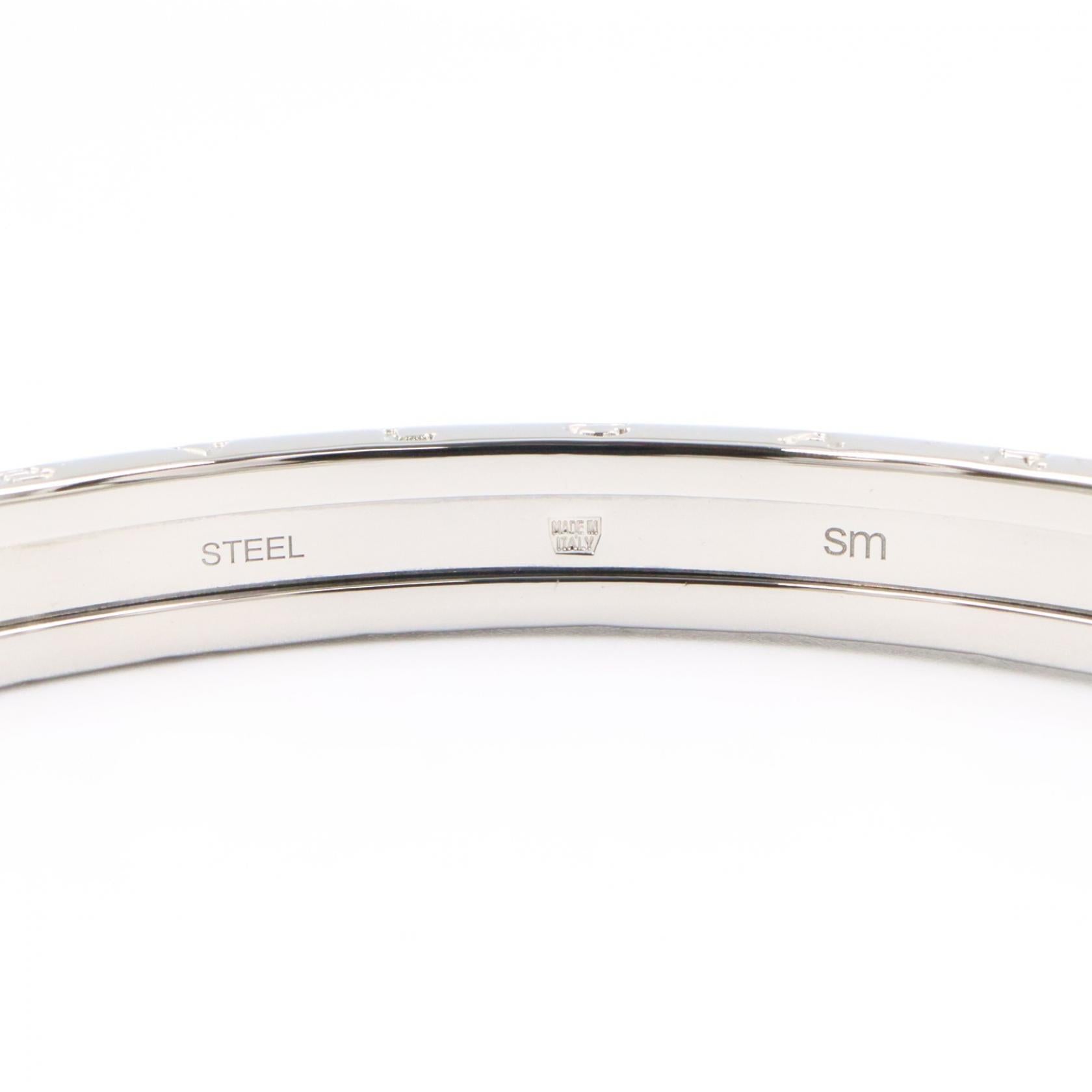 B-zero1 ビーゼロワン オープン ブレスレット SM ブレスレット K18PG ステンレススチール ピンクゴールド シルバー ブルガリ アクセサリー BVLGARI