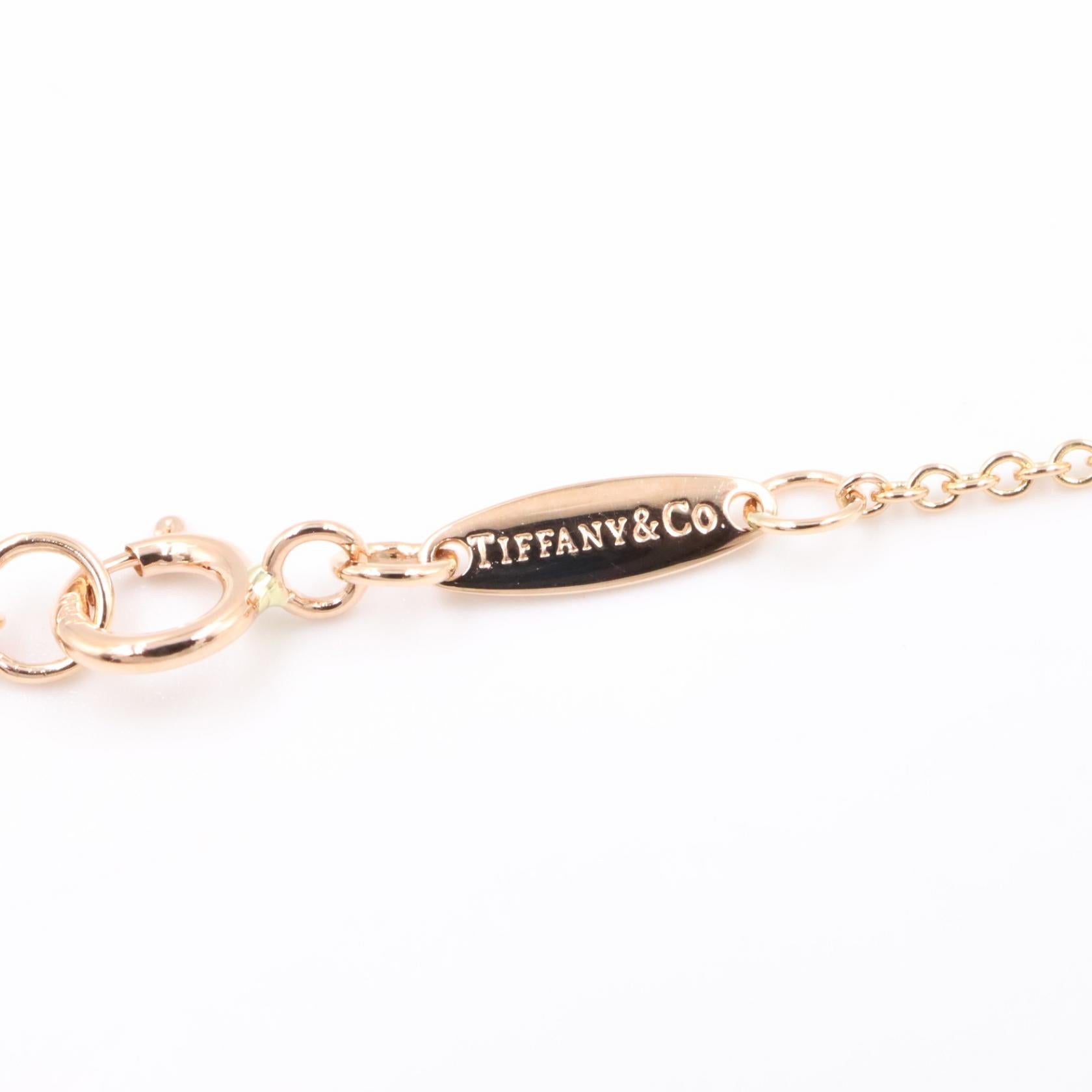 バイザヤード ダイヤ ネックレス ネックレス K18PG ダイヤモンド ピンクゴールド クリア ティファニー アクセサリー TIFFANY & Co.
