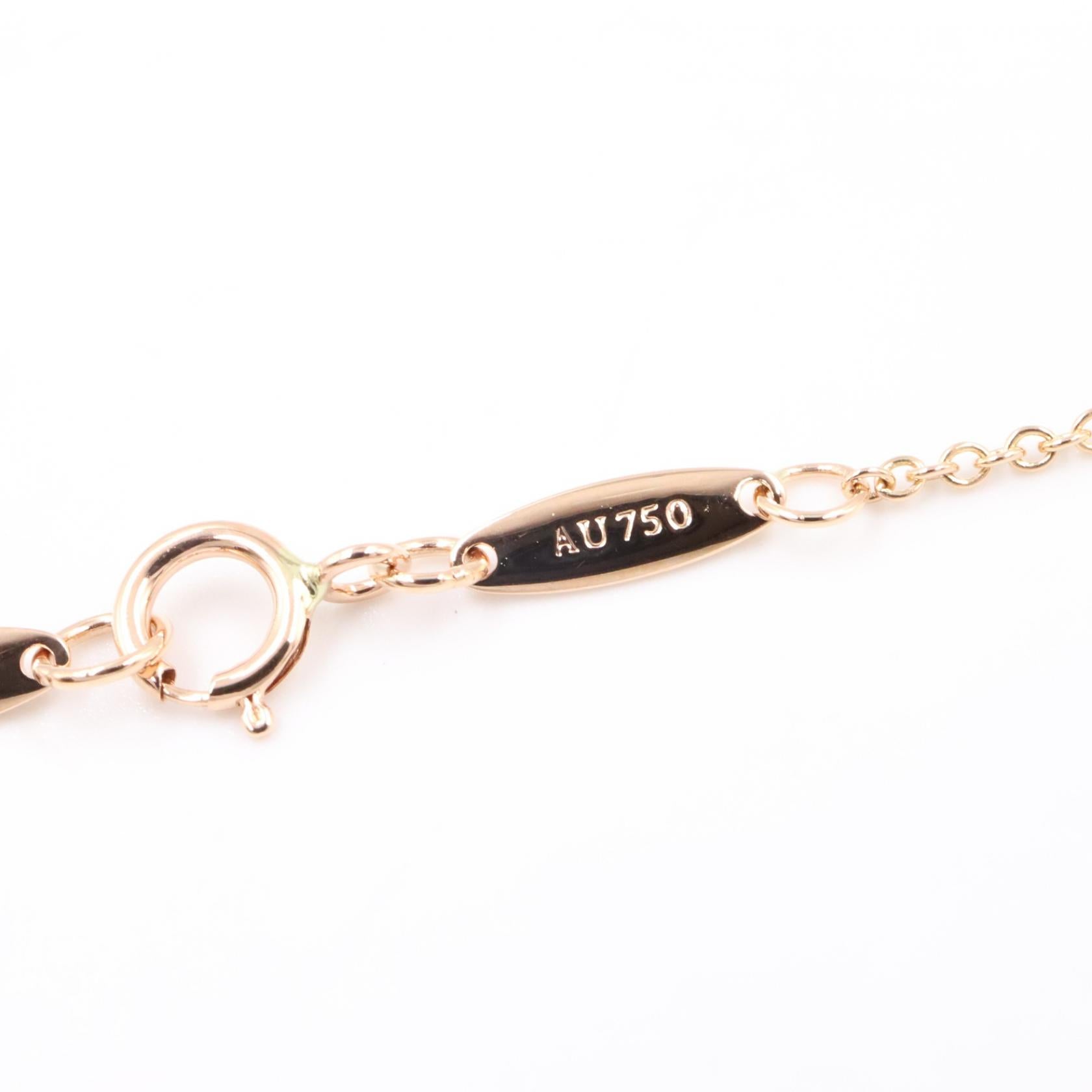 バイザヤード ダイヤ ネックレス ネックレス K18PG ダイヤモンド ピンクゴールド クリア ティファニー アクセサリー TIFFANY & Co.