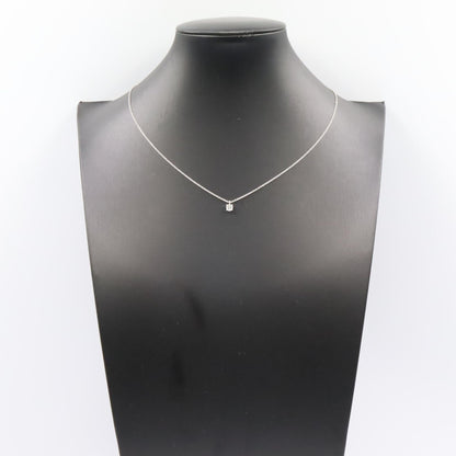 ソリティア ダイヤ ネックレス ネックレス PT950 ダイヤモンド プラチナ クリア ティファニー アクセサリー TIFFANY & Co.