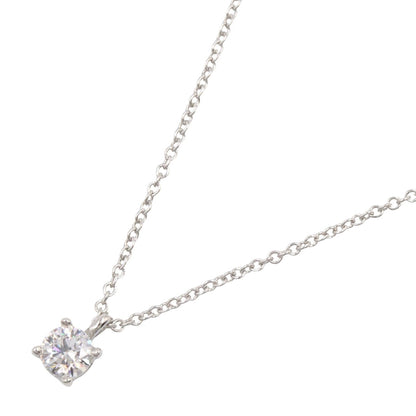 ソリティア ダイヤ ネックレス ネックレス PT950 ダイヤモンド プラチナ クリア ティファニー アクセサリー TIFFANY & Co.