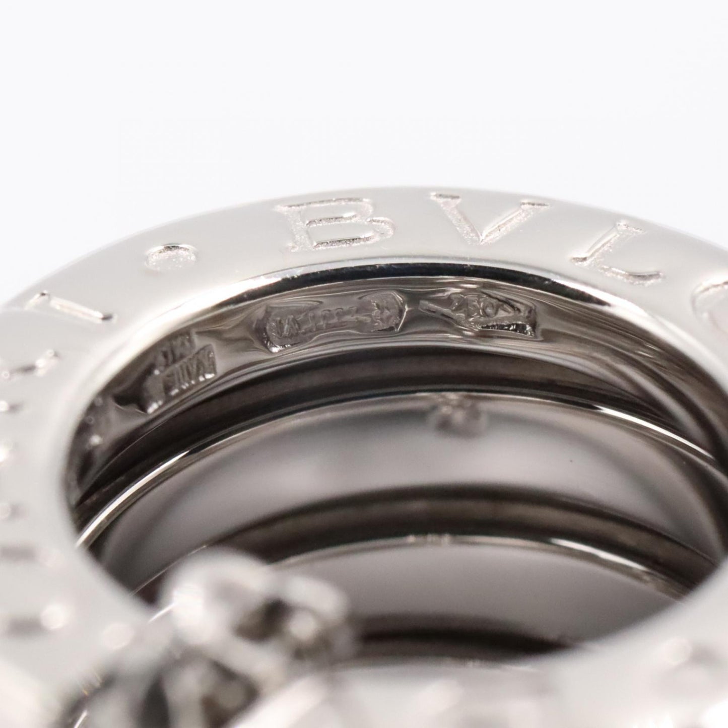 B-zero1 ビーゼロワン ネックレス ネックレス K18WG ホワイトゴールド ブルガリ アクセサリー BVLGARI