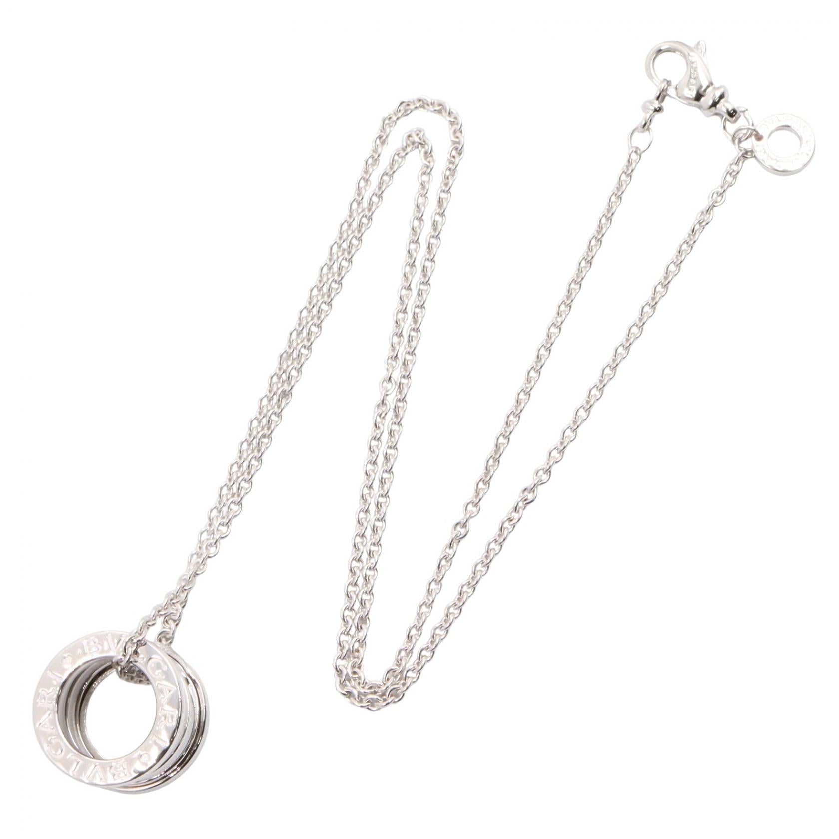 B-zero1 ビーゼロワン ネックレス ネックレス K18WG ホワイトゴールド ブルガリ アクセサリー BVLGARI