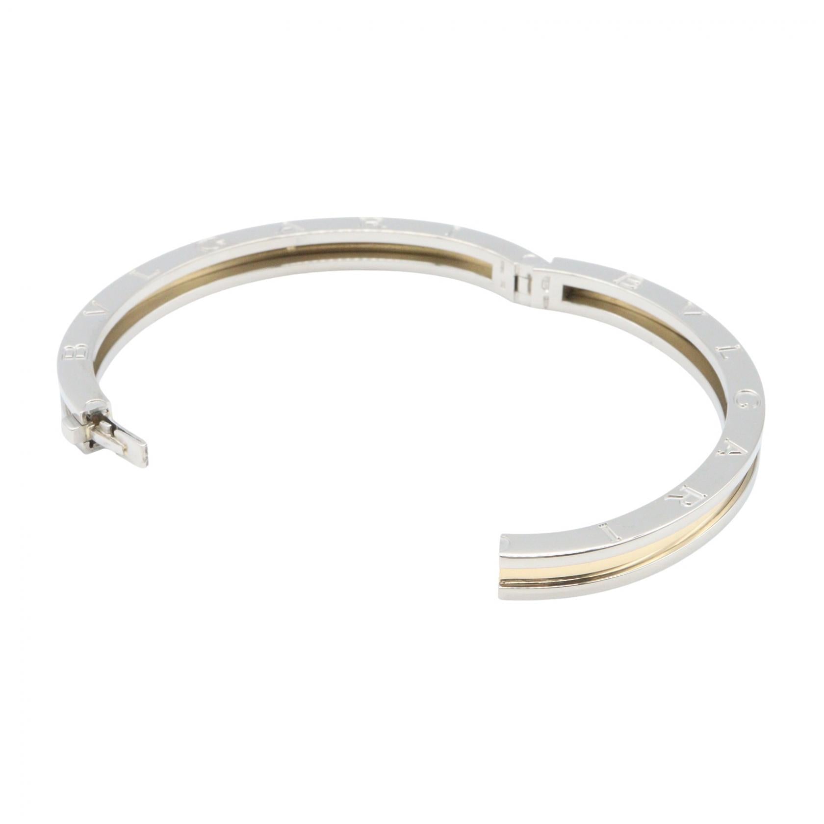 B-zero1 ビーゼロワン ブレスレット ブレスレット K18YG ステンレススチール イエローゴールド ブルガリ アクセサリー BVLGARI