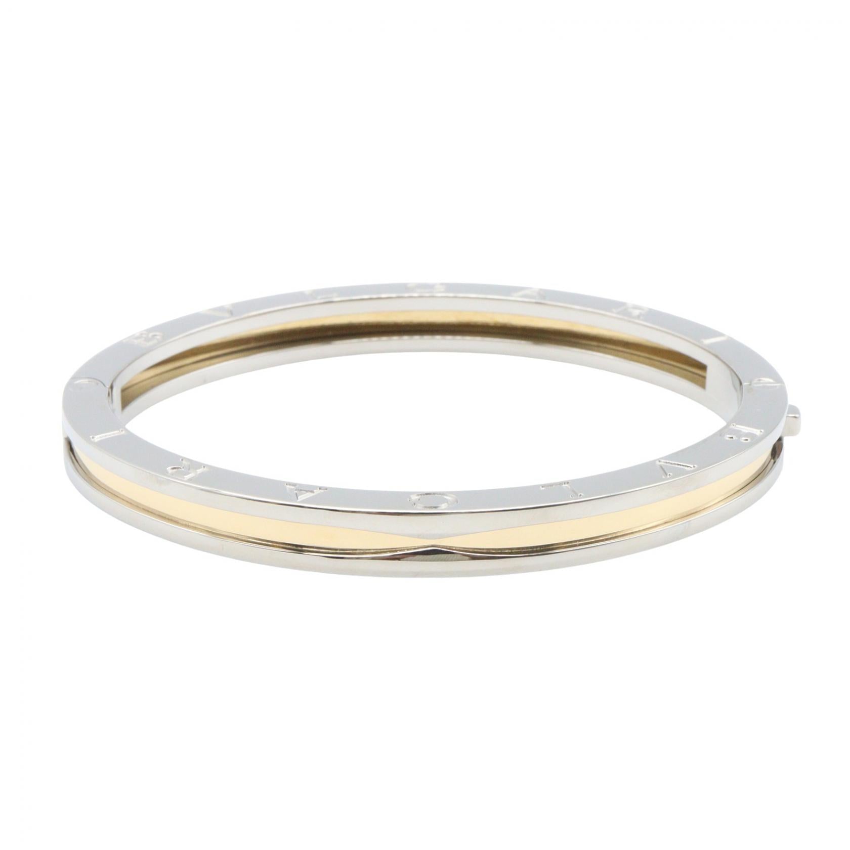 B-zero1 ビーゼロワン ブレスレット ブレスレット K18YG ステンレススチール イエローゴールド ブルガリ アクセサリー BVLGARI