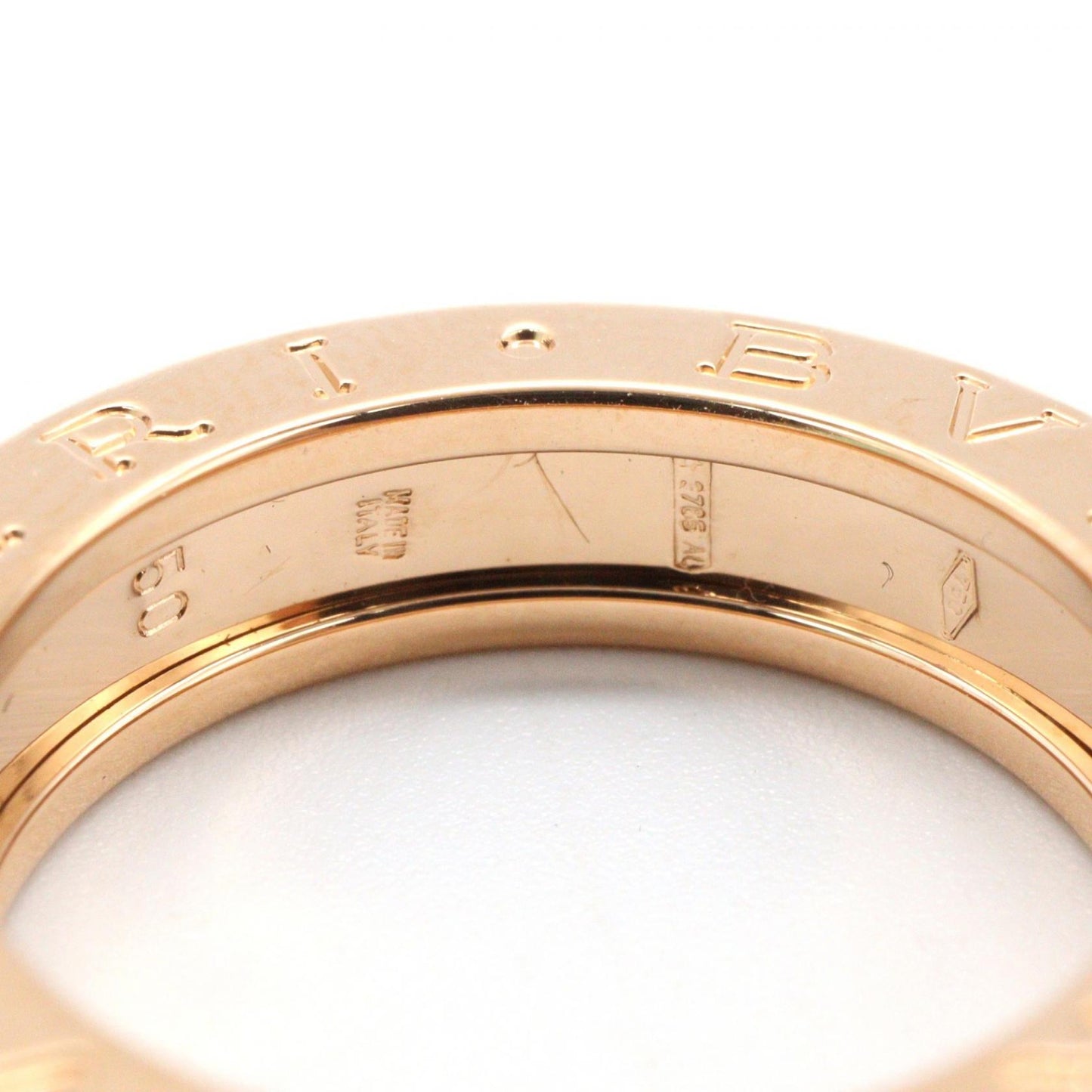 B-zero1 ビーゼロワン リング 1バンド リング 指輪 K18PG ピンクゴールド ブルガリ アクセサリー BVLGARI