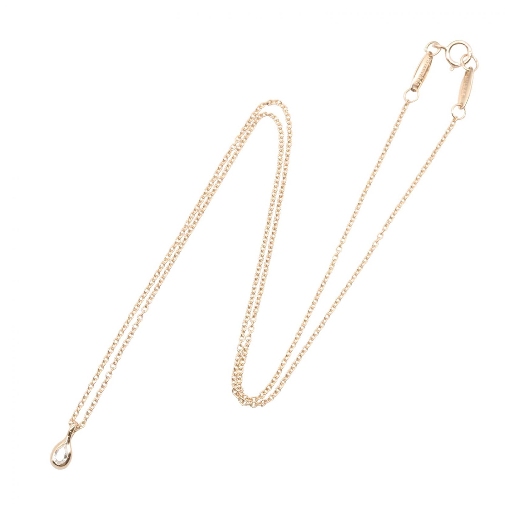 ダイヤ ネックレス ネックレス K18PG ダイヤモンド ピンクゴールド クリア ティファニー アクセサリー TIFFANY & Co.