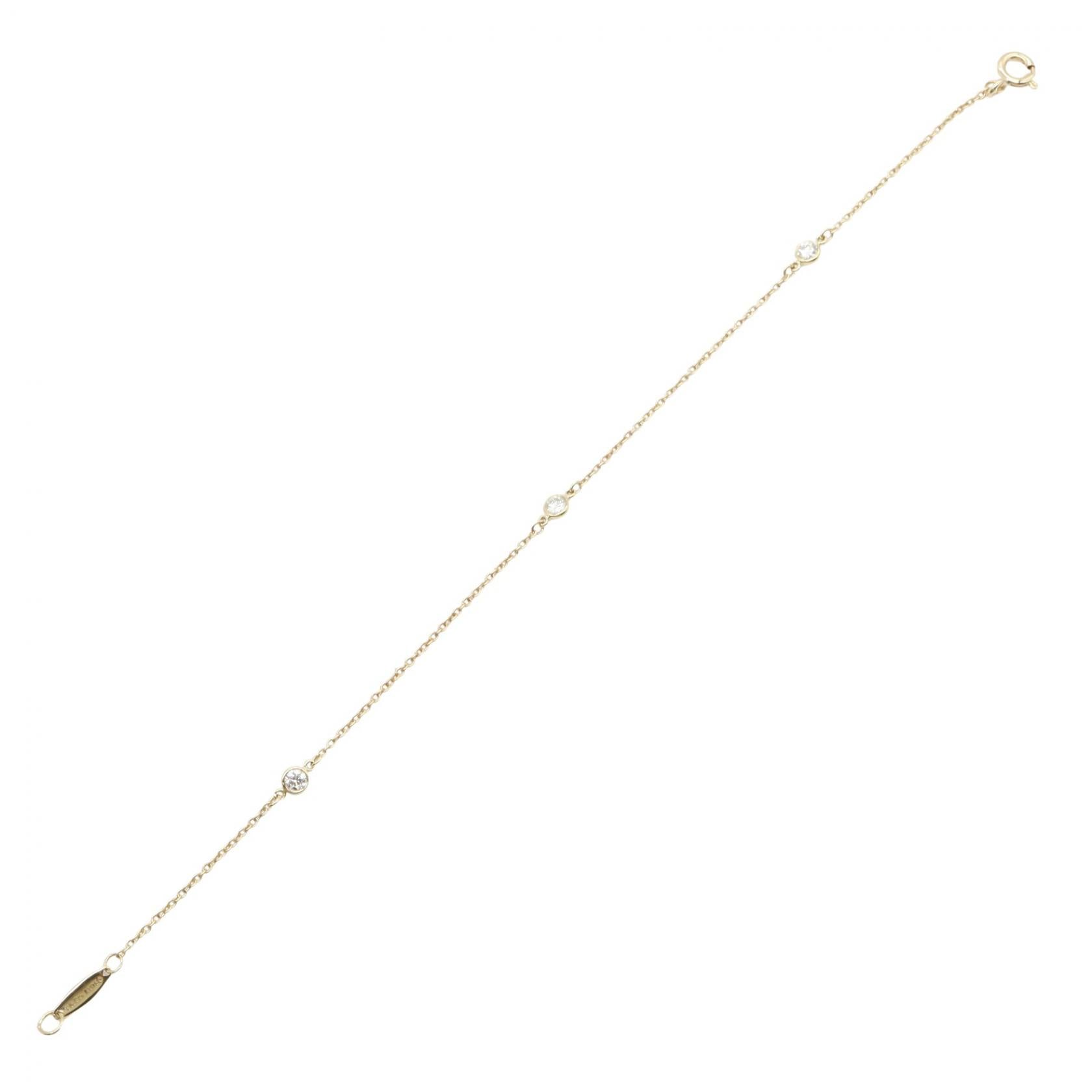 バイザヤード 3PD ブレスレット ブレスレット K18YG ダイヤモンド イエローゴールド クリア ティファニー アクセサリー TIFFANY & Co.