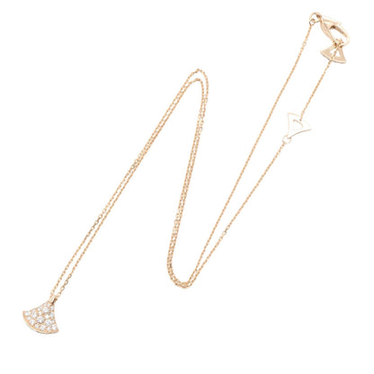 ディーヴァドリーム ダイヤ ネックレス ネックレス K18PG ダイヤモンド ピンクゴールド クリア ブルガリ アクセサリー BVLGARI