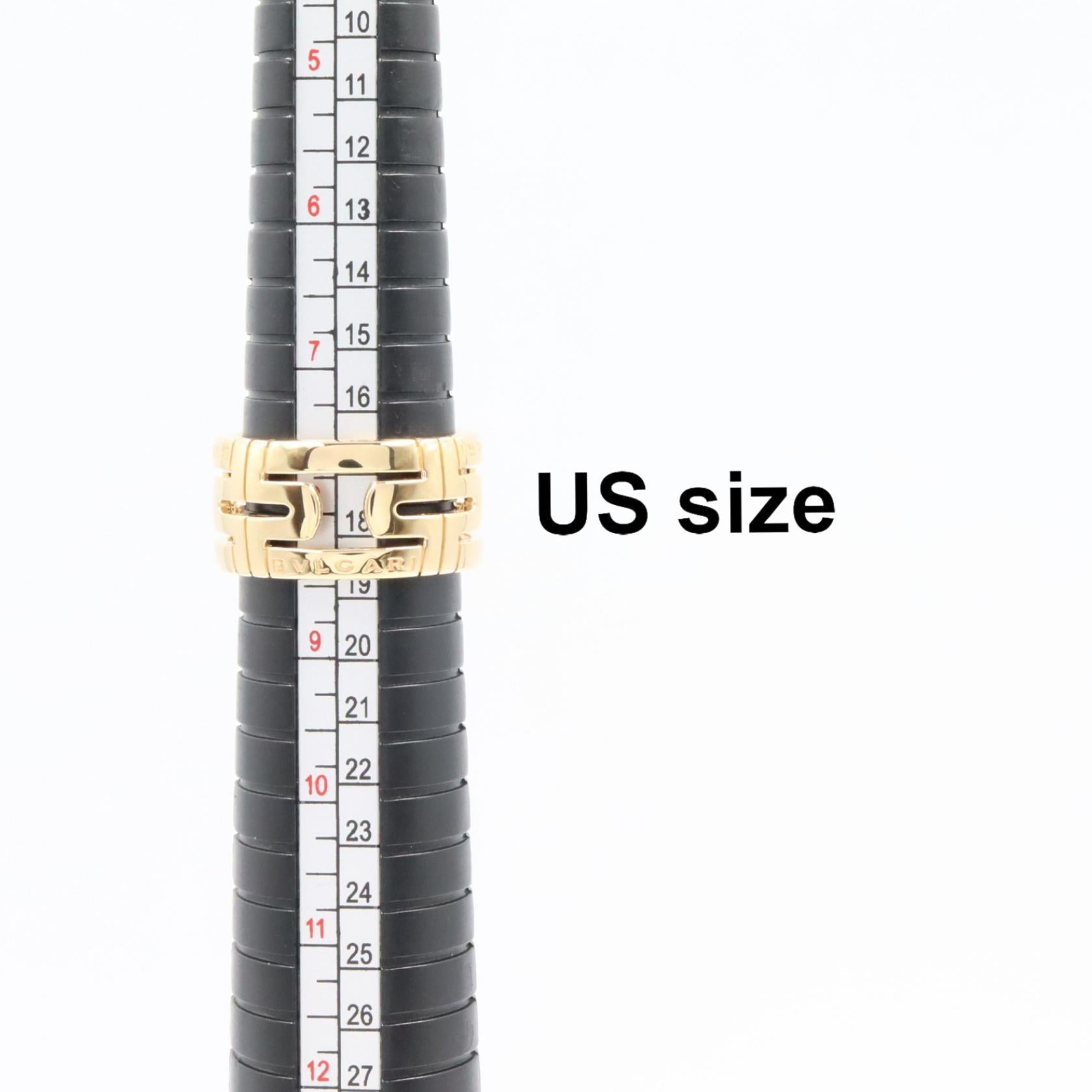 パレンテシ リング リング 指輪 K18YG イエローゴールド ブルガリ アクセサリー BVLGARI