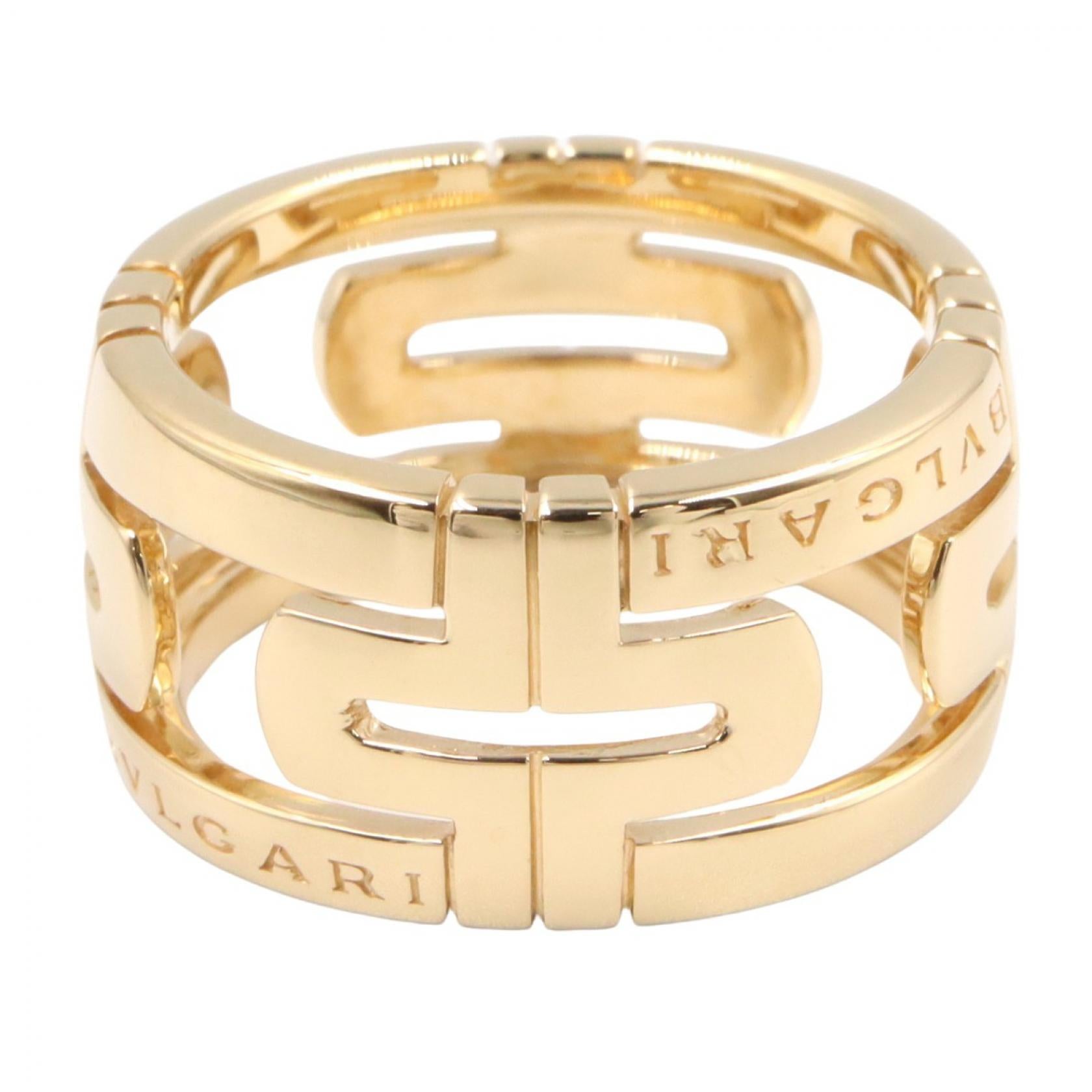 パレンテシ リング リング 指輪 K18YG イエローゴールド ブルガリ アクセサリー BVLGARI