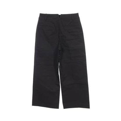 スラックス トラウザーズ コットン ブラック エルメス