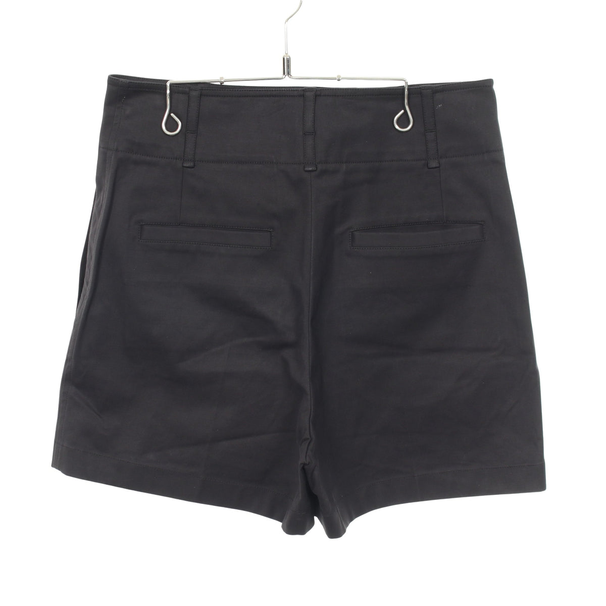ショート パンツ コットン ブラック エルメス