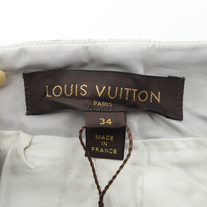 スカート ウール ライトグレー ルイヴィトン ボトムス LOUIS VUITTON