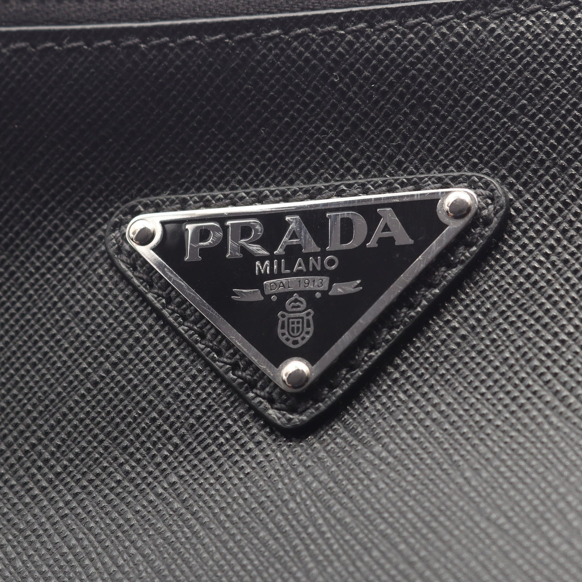 SAFFIANO TRAVEL ショルダーバッグ サフィアーノレザー ブラック プラダ