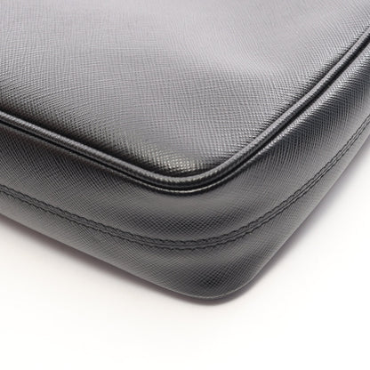 SAFFIANO TRAVEL ショルダーバッグ サフィアーノレザー ブラック プラダ