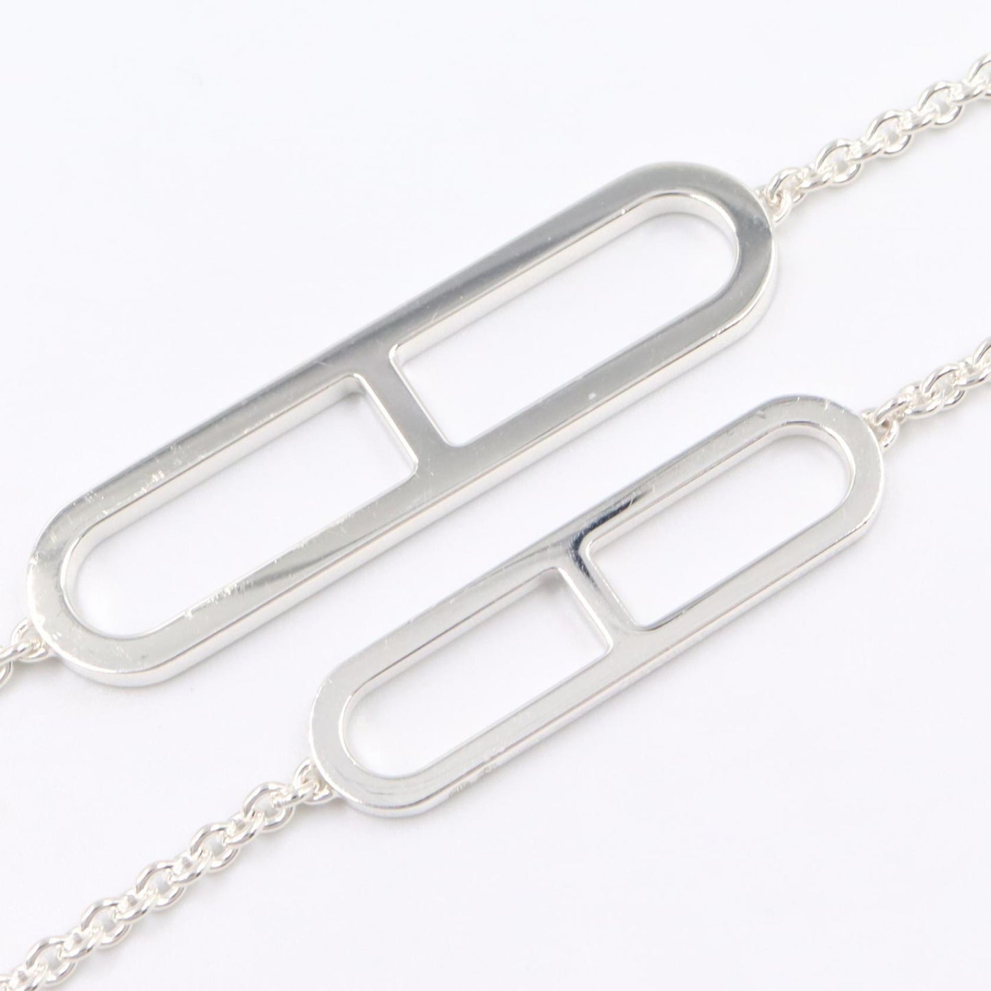 エバー シェーヌダンクル ロング ネックレス ネックレス SV925 シルバー エルメス アクセサリー HERMES