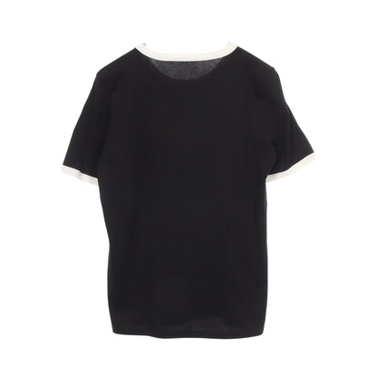トリオンフ プリント 半袖Tシャツ コットン ブラック ホワイト セリーヌ