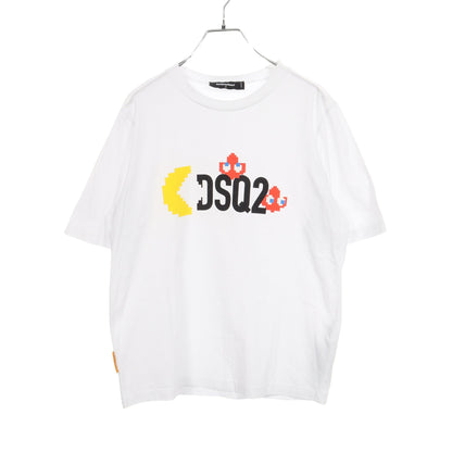 DSQUARED2 × Pac-Man 半袖Tシャツ コットン ホワイト ディースクエアード