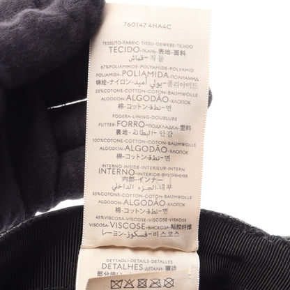 GGクリスタル キャップ ナイロン ブラック グッチ
