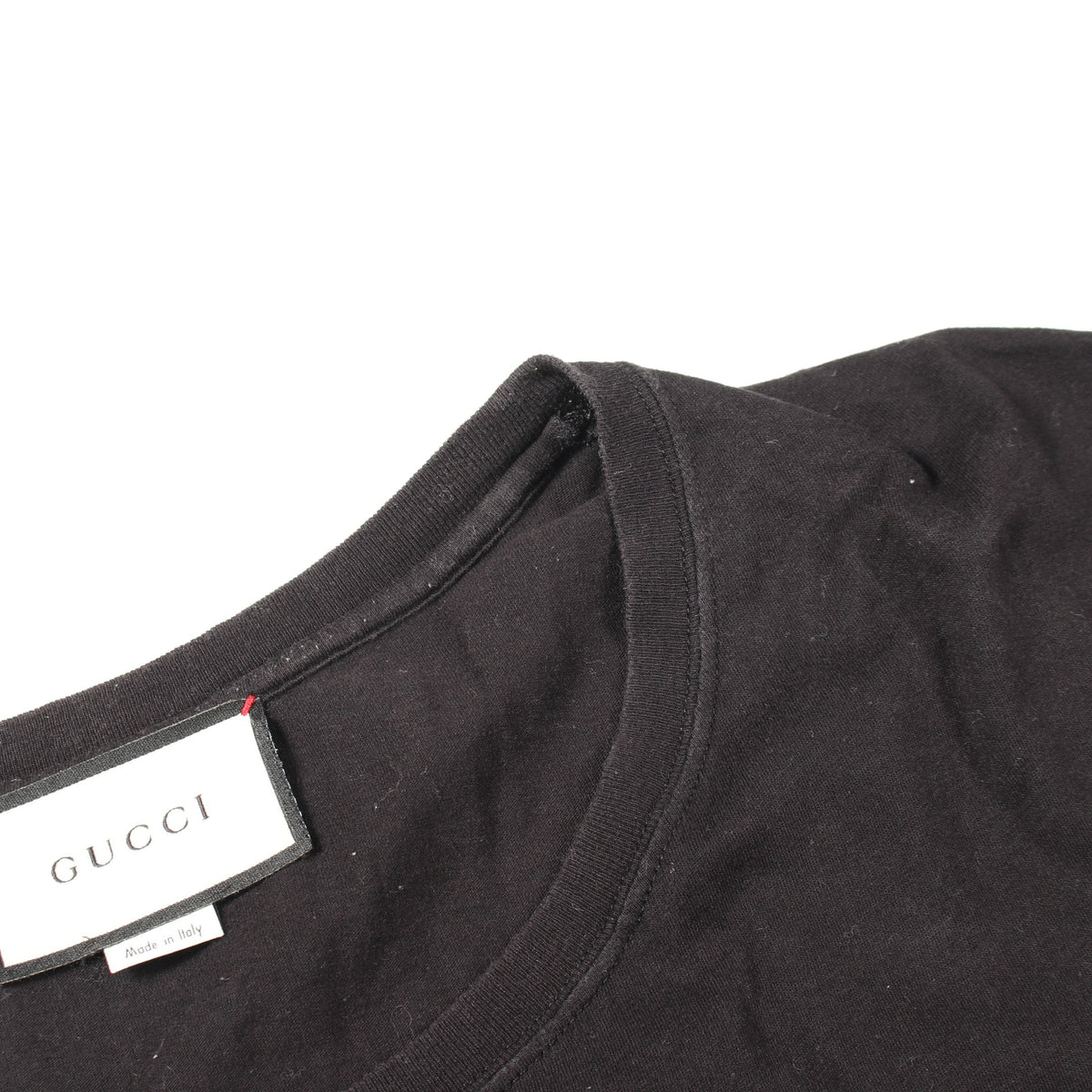 ロゴプリント 半袖Tシャツ コットン ブラック グッチ