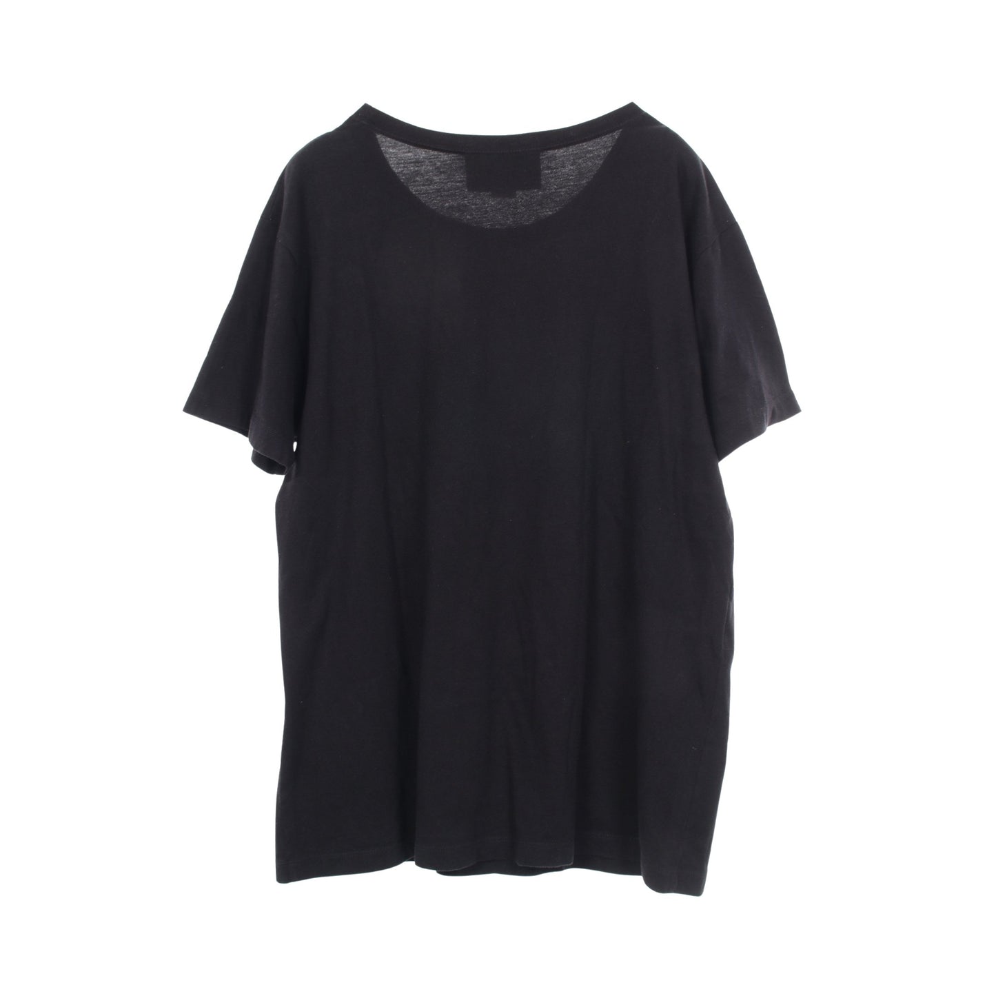 スパンコールロゴ Tシャツ プリント コットン ブラック グッチ
