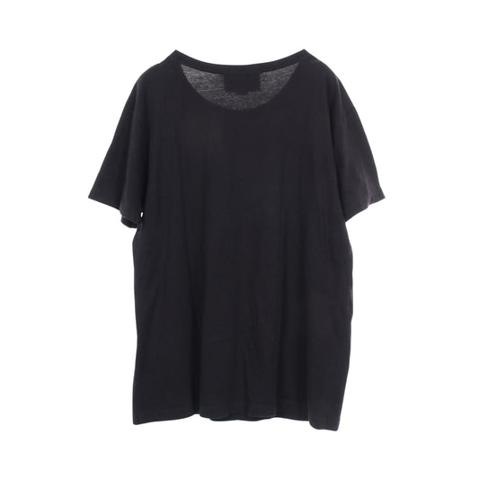 スパンコールロゴ Tシャツ プリント コットン ブラック グッチ
