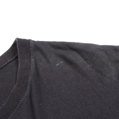 スパンコールロゴ Tシャツ プリント コットン ブラック グッチ