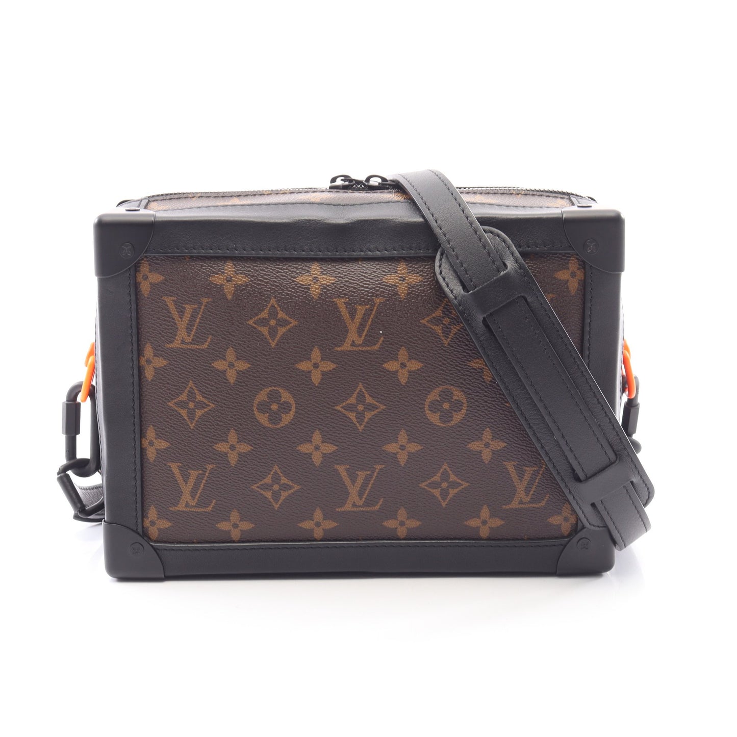 ソフトトランク モノグラムソーラーレイ ショルダーバッグ PVC レザー ブラウン ルイヴィトン バッグ LOUIS VUITTON