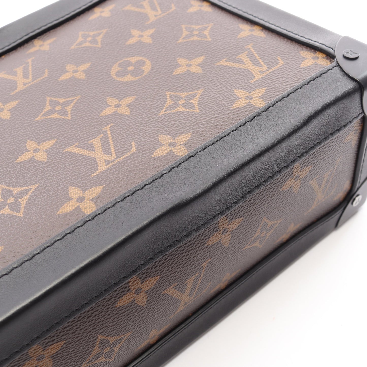 ソフトトランク モノグラムソーラーレイ ショルダーバッグ PVC レザー ブラウン ルイヴィトン バッグ LOUIS VUITTON