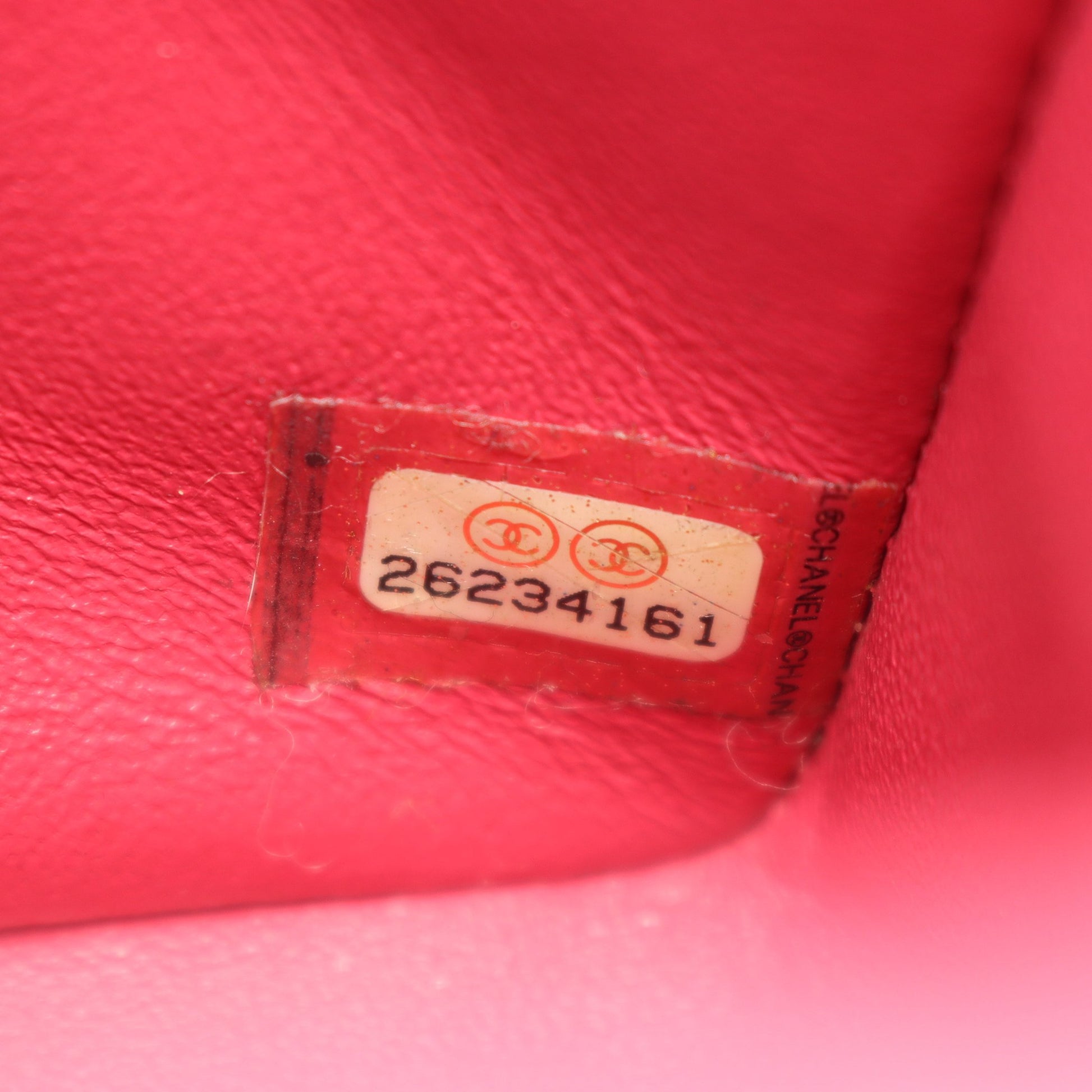 ミニマトラッセ チェーンショルダーバッグ ラムスキン ピンク シルバー金具 シャネル バッグ CHANEL