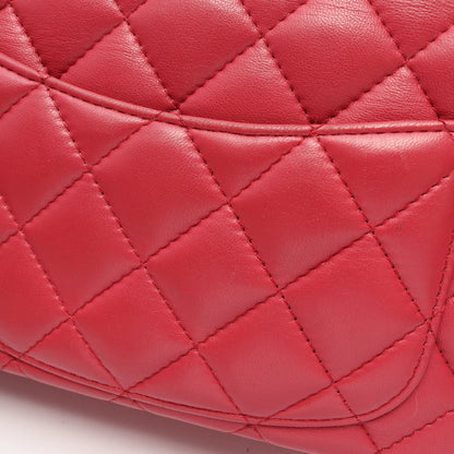 ミニマトラッセ チェーンショルダーバッグ ラムスキン ピンク シルバー金具 シャネル バッグ CHANEL