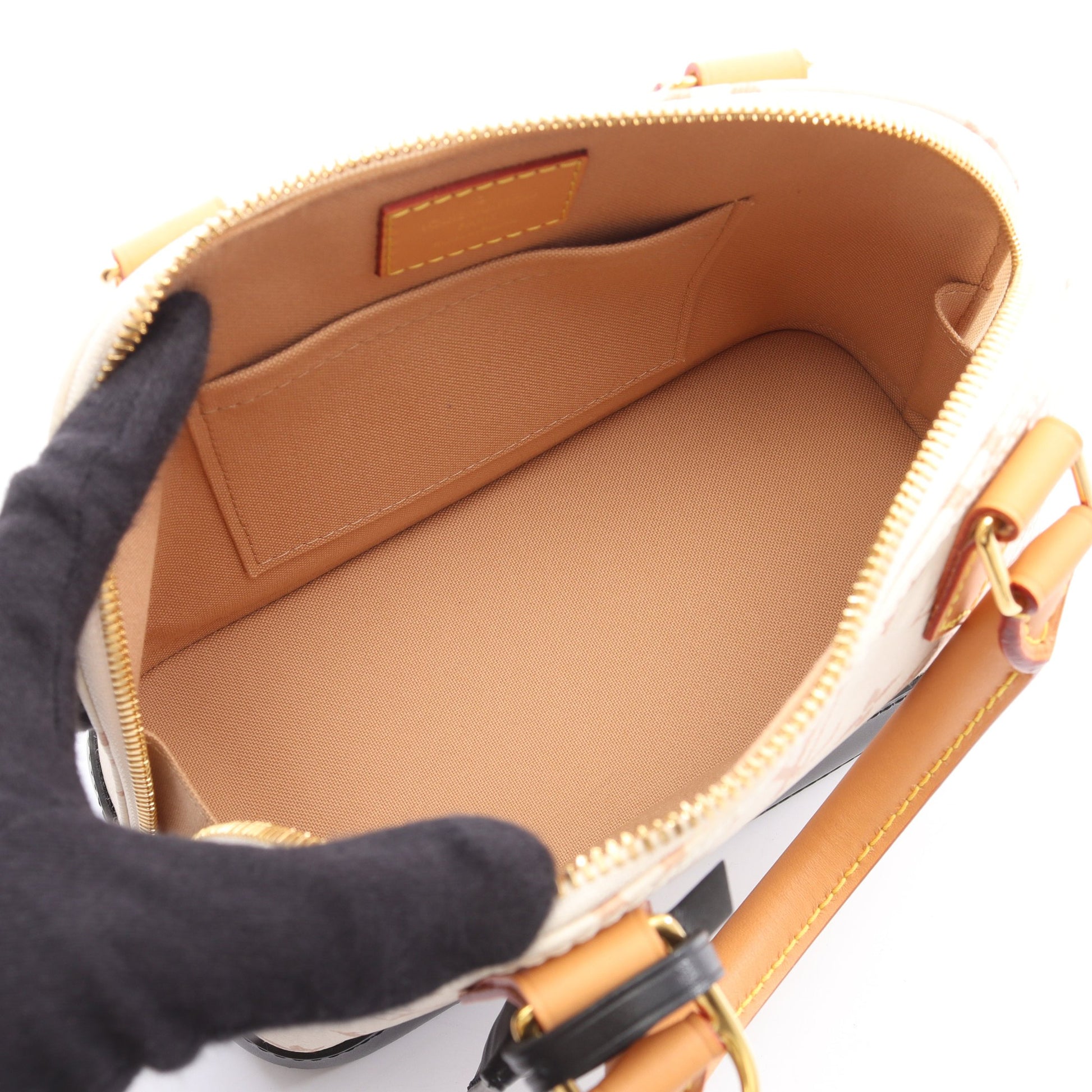 アルマBB モノグラムデュンヌ 2WAY ハンドバッグ PVC レザー オフホワイト ルイヴィトン バッグ LOUIS VUITTON