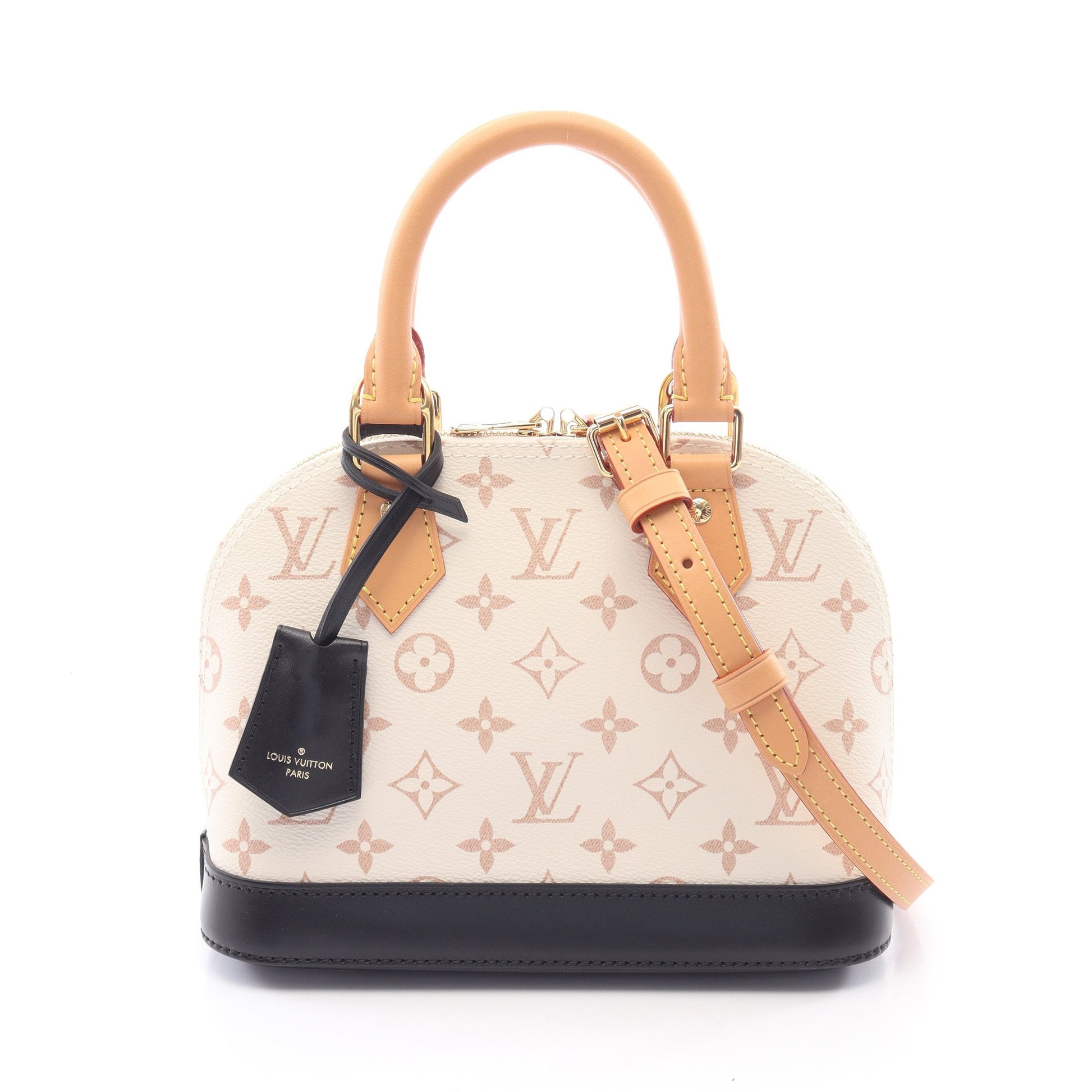 アルマBB モノグラムデュンヌ 2WAY ハンドバッグ PVC レザー オフホワイト ルイヴィトン バッグ LOUIS VUITTON
