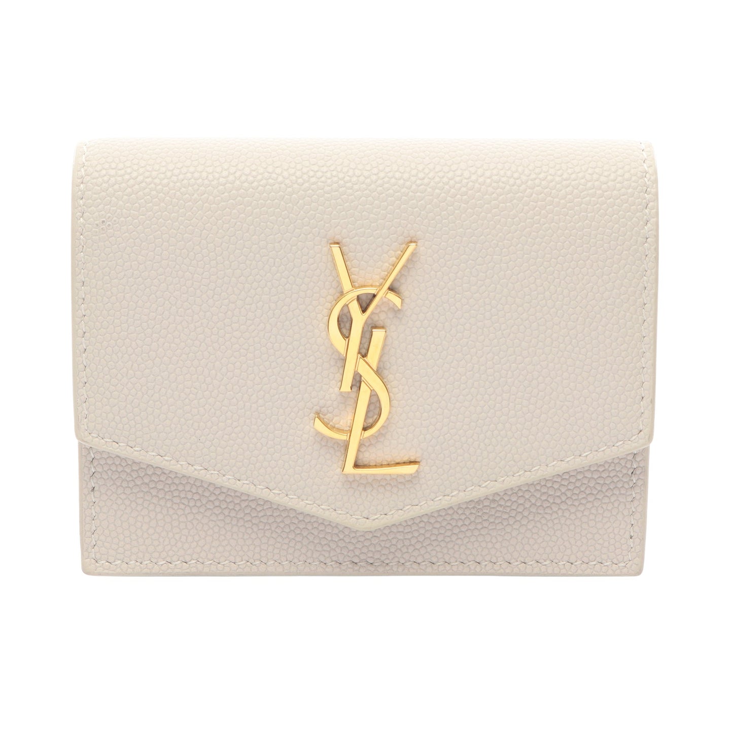 アップタウン カードケース レザー オフホワイト サンローランパリ 財布・小物 SAINT LAURENT PARIS