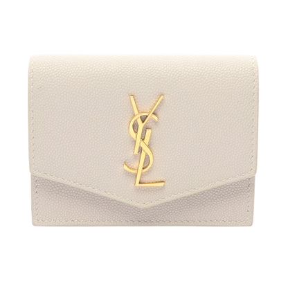 アップタウン カードケース レザー オフホワイト サンローランパリ 財布・小物 SAINT LAURENT PARIS