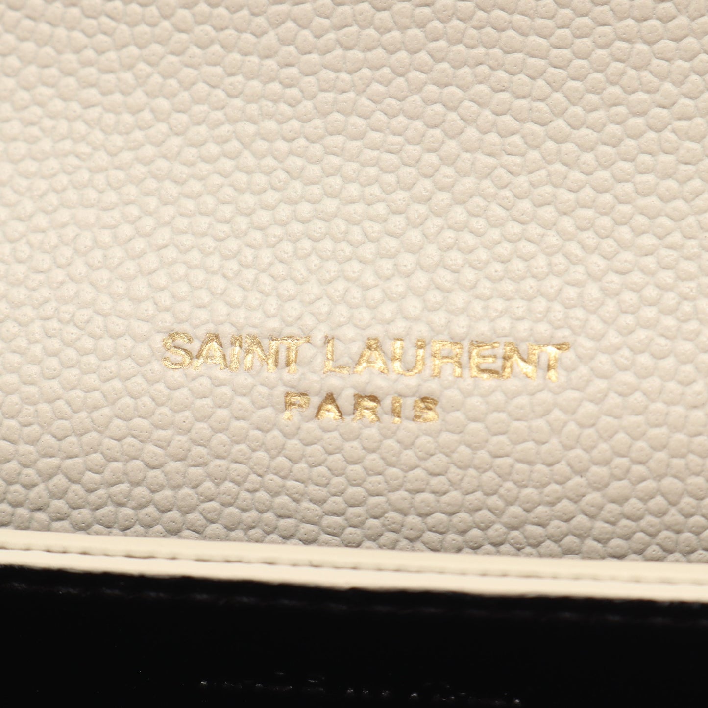 アップタウン カードケース レザー オフホワイト サンローランパリ 財布・小物 SAINT LAURENT PARIS