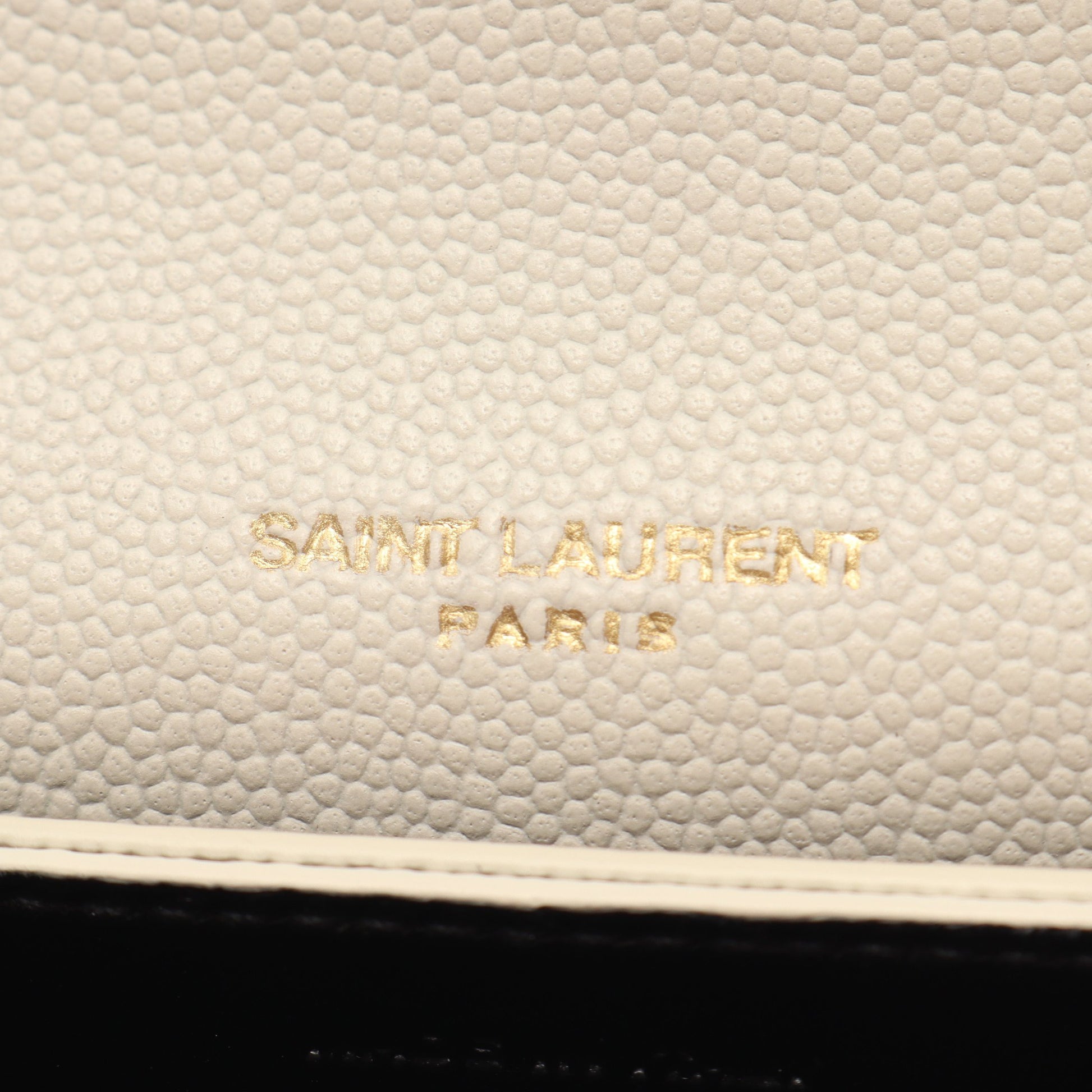 アップタウン カードケース レザー オフホワイト サンローランパリ 財布・小物 SAINT LAURENT PARIS