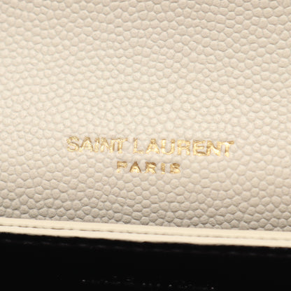 アップタウン カードケース レザー オフホワイト サンローランパリ 財布・小物 SAINT LAURENT PARIS