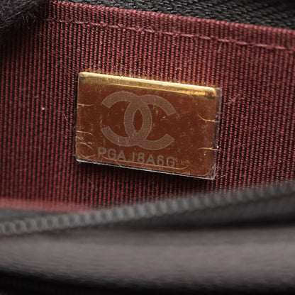 マトラッセ チェーンウォレット キャビアスキン ブラック ゴールド金具 シャネル バッグ CHANEL