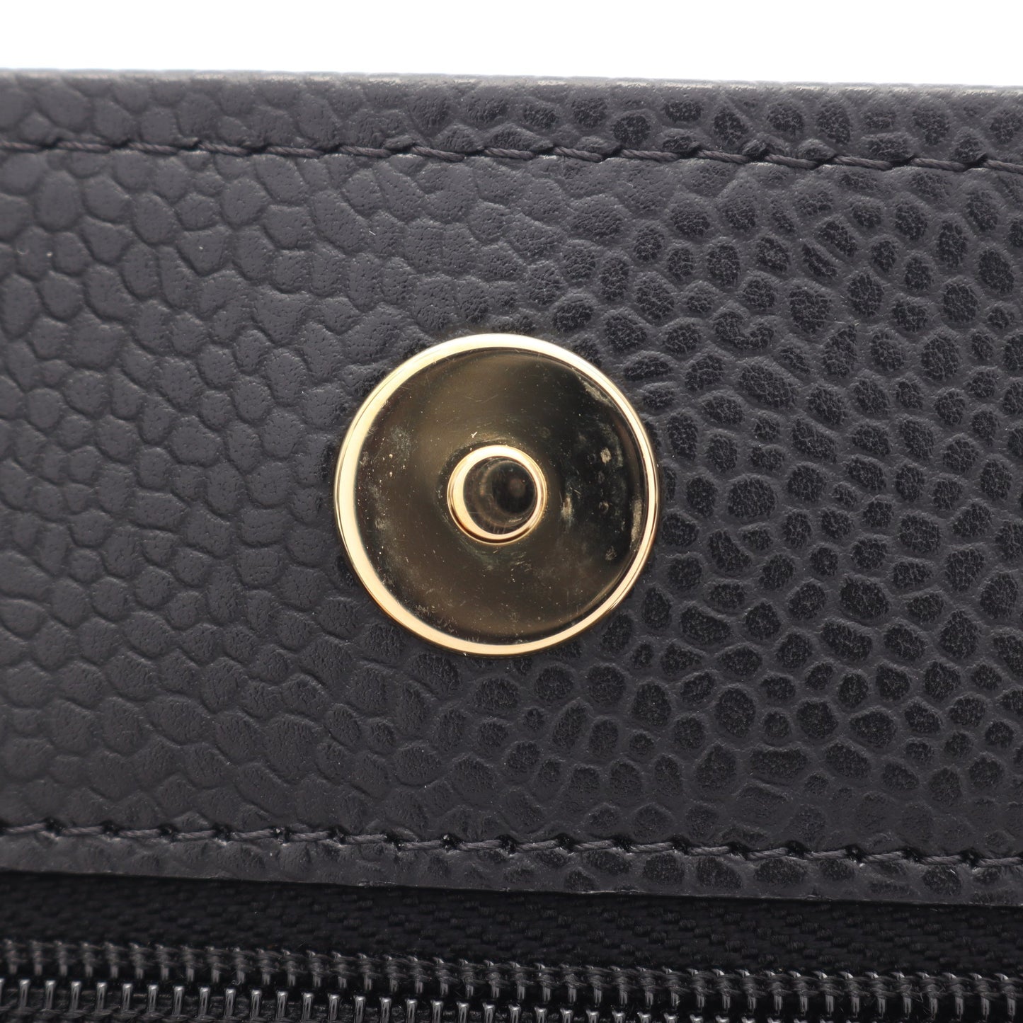 マトラッセ チェーンウォレット キャビアスキン ブラック ゴールド金具 シャネル バッグ CHANEL