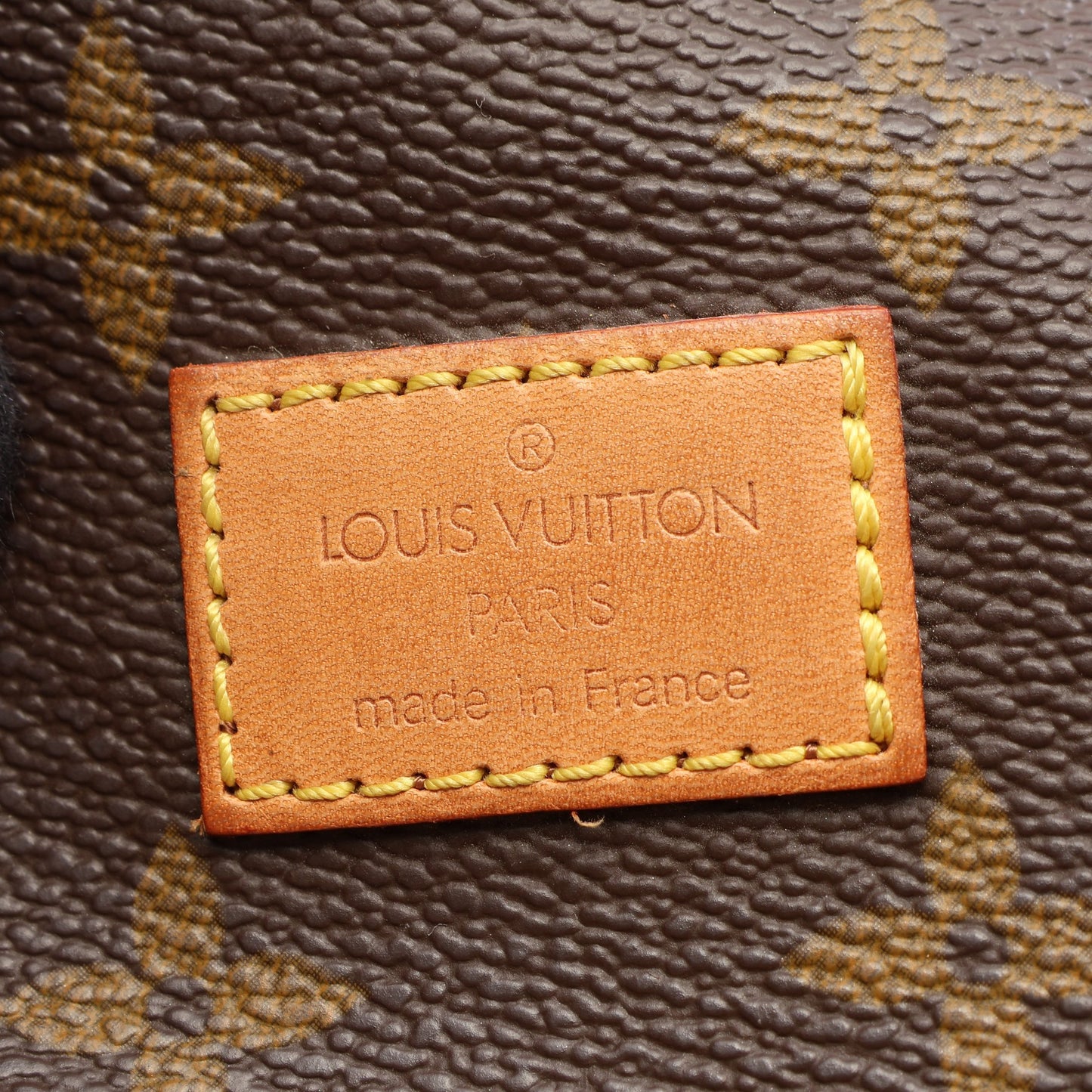 ソミュール35 モノグラム ショルダーバッグ PVC レザー ブラウン ルイヴィトン バッグ LOUIS VUITTON