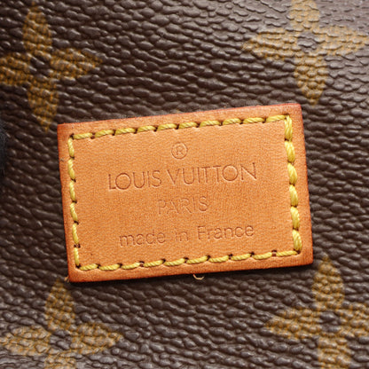 ソミュール35 モノグラム ショルダーバッグ PVC レザー ブラウン ルイヴィトン バッグ LOUIS VUITTON