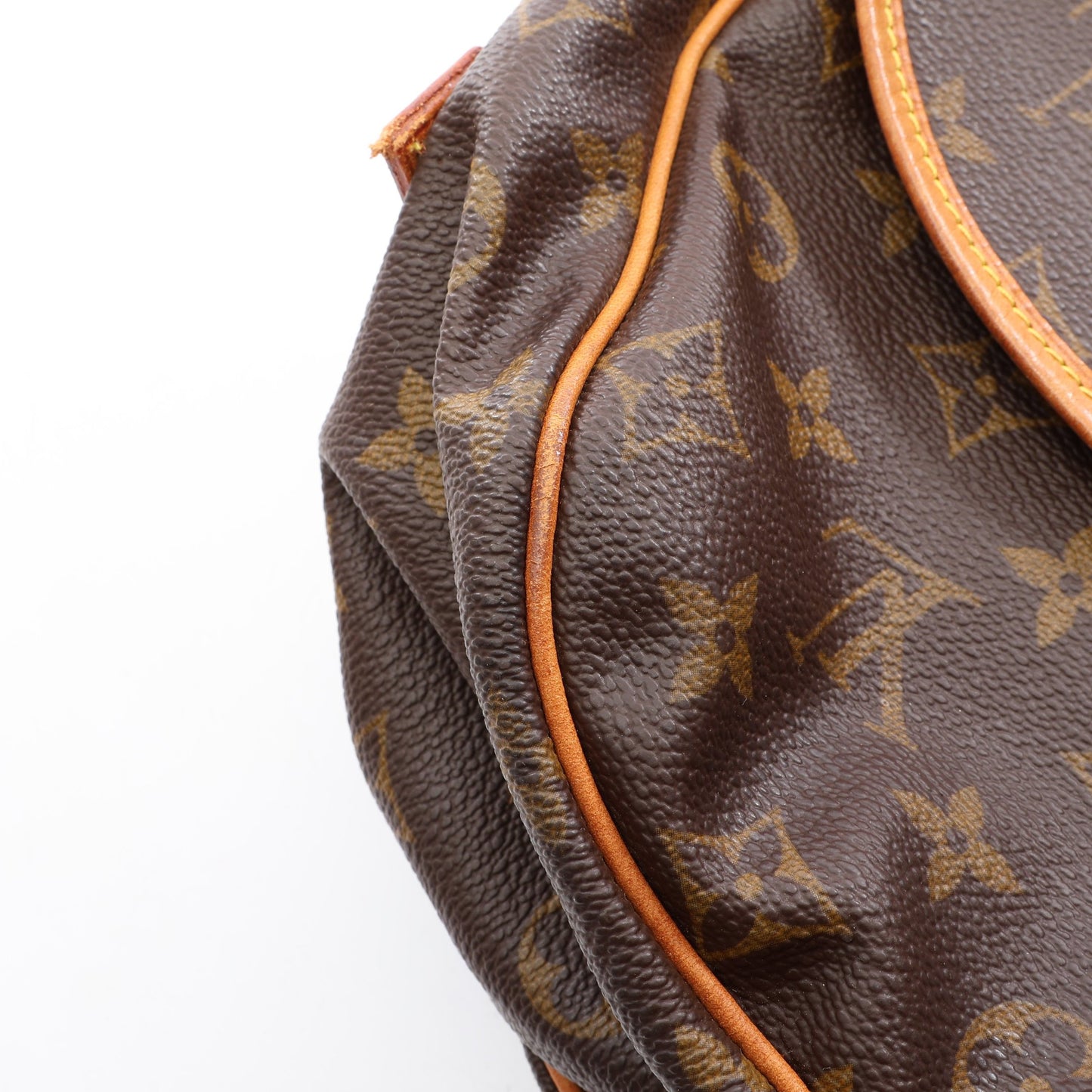 ソミュール35 モノグラム ショルダーバッグ PVC レザー ブラウン ルイヴィトン バッグ LOUIS VUITTON