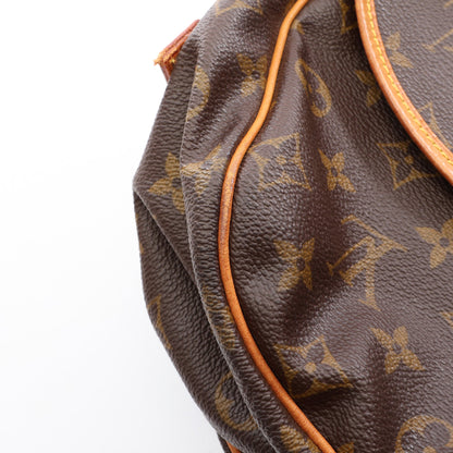 ソミュール35 モノグラム ショルダーバッグ PVC レザー ブラウン ルイヴィトン バッグ LOUIS VUITTON