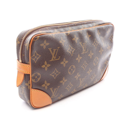 マルリードラゴンヌ モノグラム クラッチバッグ セカンドバッグ PVC レザー ブラウン ルイヴィトン バッグ LOUIS VUITTON