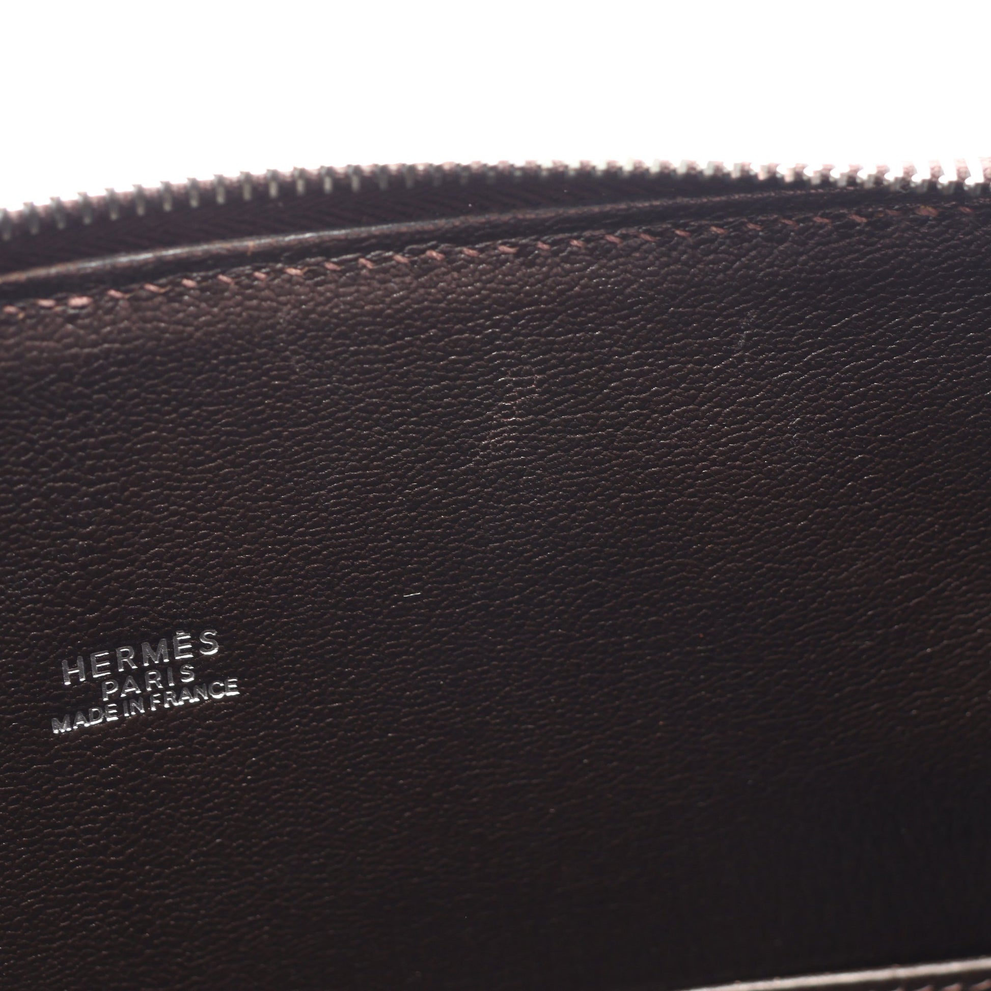 エスカパーダ エベンヌ ハンドバッグ トゴ ダークブラウン シルバー金具 □G刻印 エルメス バッグ HERMES